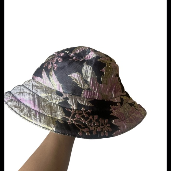 NWTS Anthropologie Brocade Bucket Hat ONE SIZE main image 5
